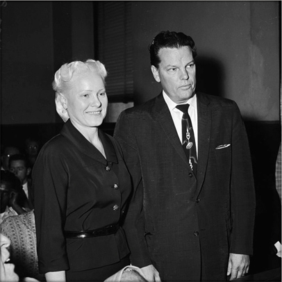 Dr. O. L. and Velma Jaggers, 1958